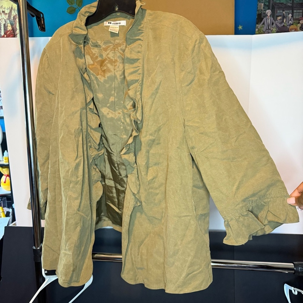 Nycard Collection size 22 women’s Olive Green jacket - Picture 6 of 7